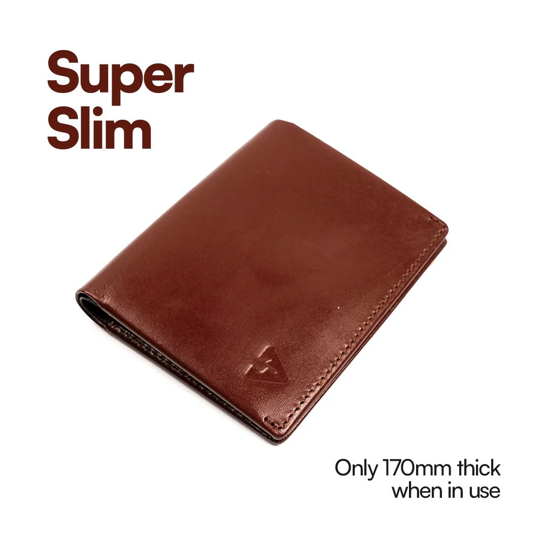 SLIMFOLD Slim Vegetable Tanned Leather Wallet by Press Play - Image 4