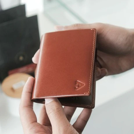 SLIMFOLD Slim Vegetable Tanned Leather Wallet by Press Play - Image 9