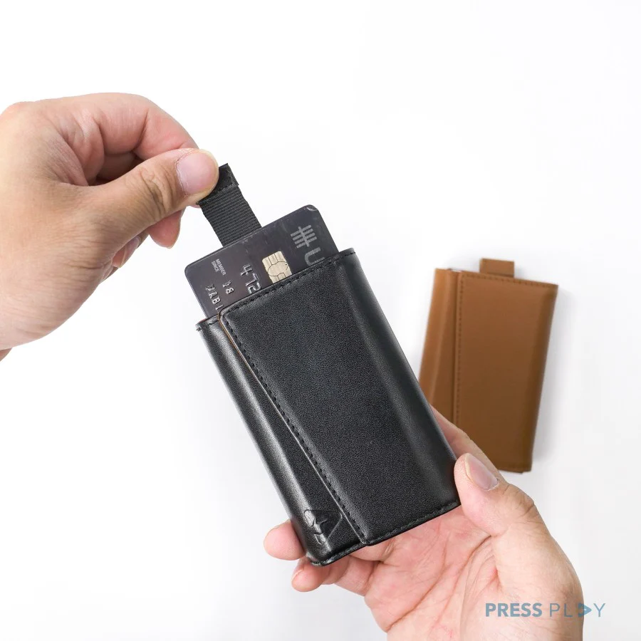 SNAPFOLD Trifold Leather RFID Wallet by Press Play - Image 7