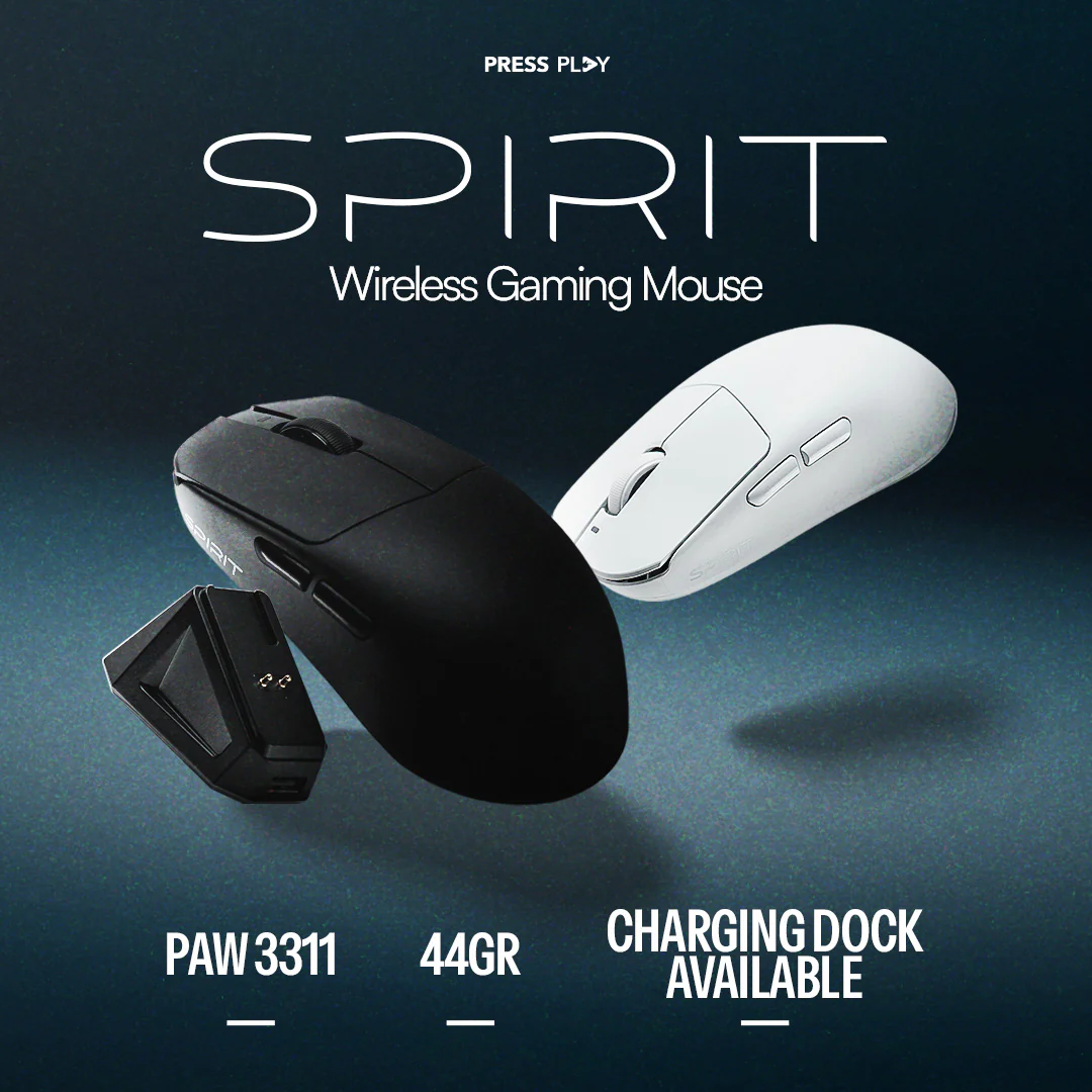 SPIRIT PAW3311 Ultralight Wireless Gaming Mouse - Image 2