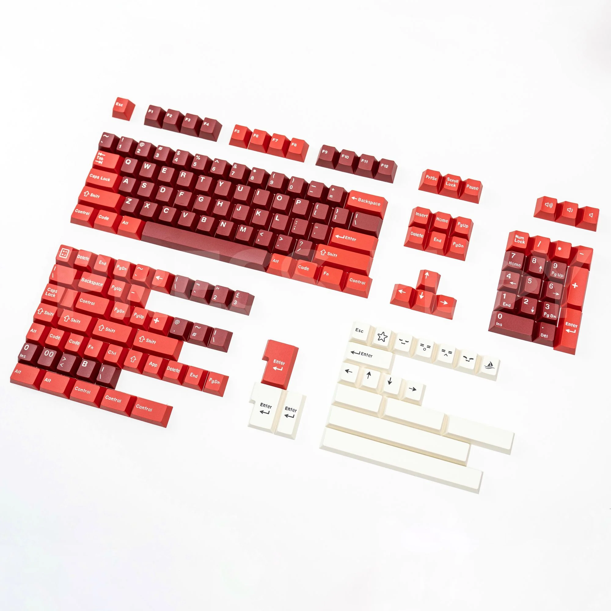 TENGU PBT ABS Doubleshot Keycaps Set - Image 2
