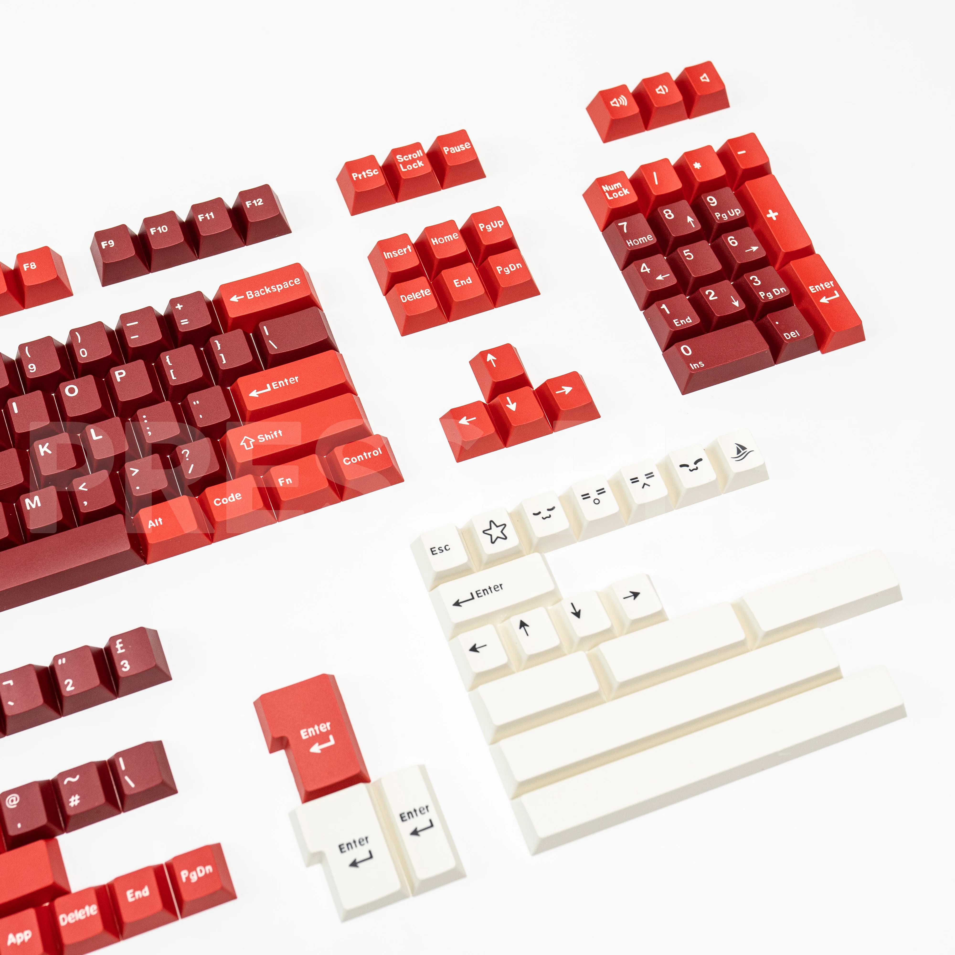 TENGU PBT ABS Doubleshot Keycaps Set - Image 4