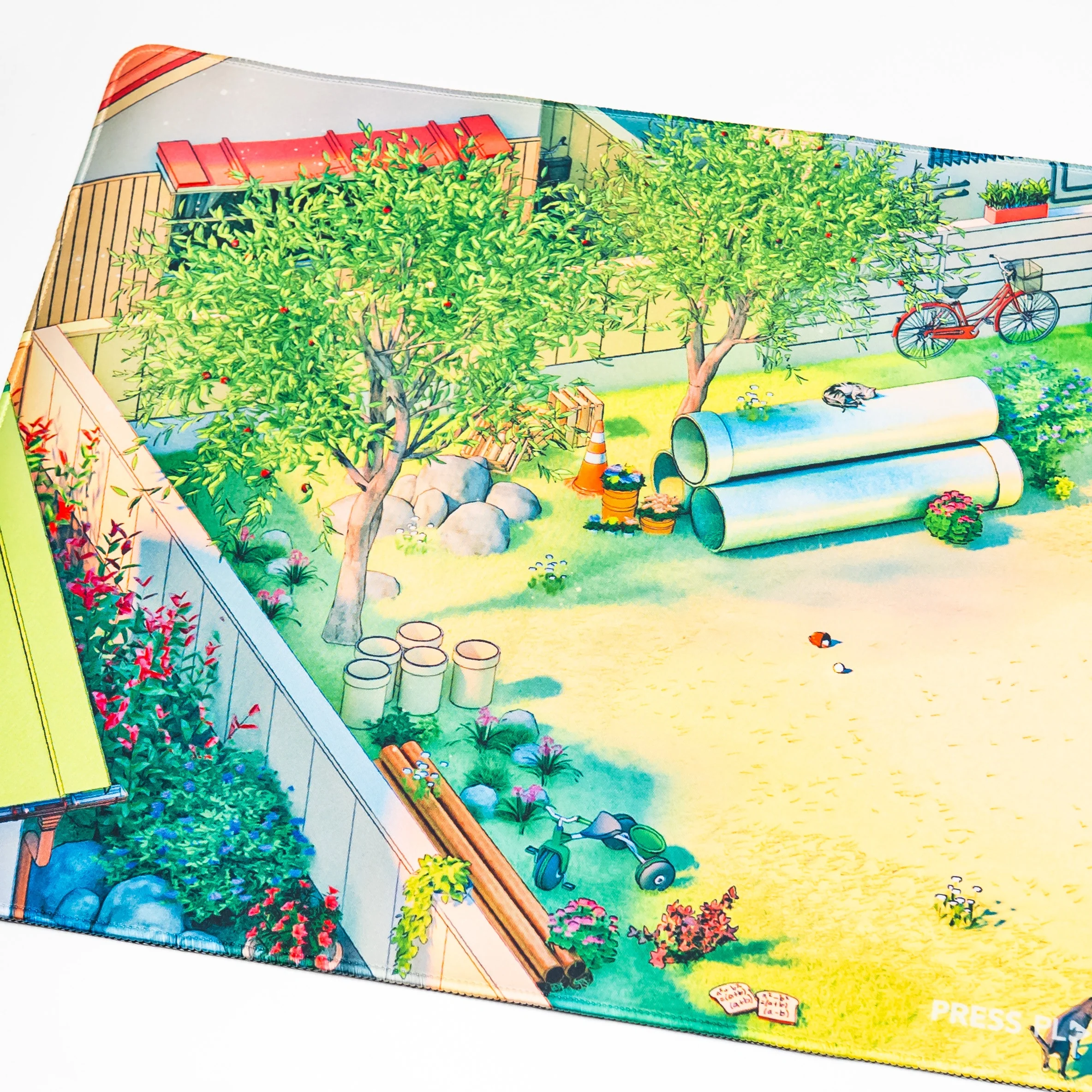 TOMODACHI - Press Play x Omorphia SCENIC Series Gaming Mousepad Deskmat - Image 6
