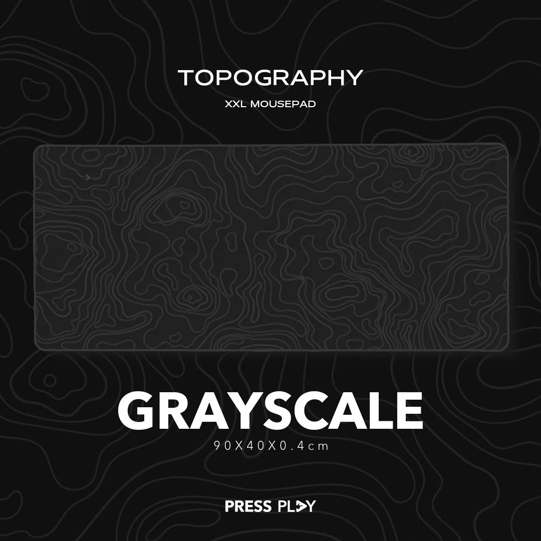 TOPOGRAPHY Series Gaming Mousepad Deskmat by Press Play - Image 13