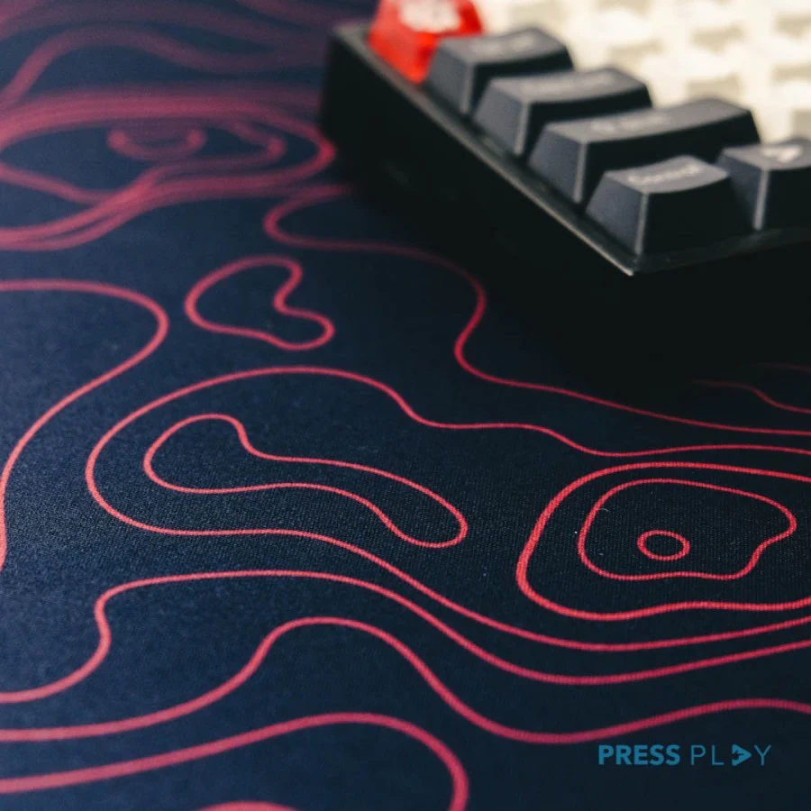 TOPOGRAPHY Series Gaming Mousepad Deskmat by Press Play - Image 5