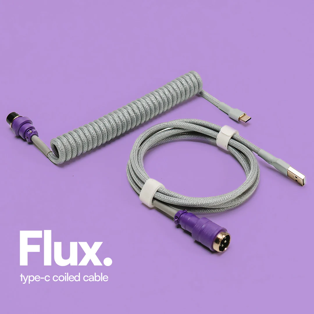 Type C Coiled Cable Mechanical Keyboard Aviator - Image 24