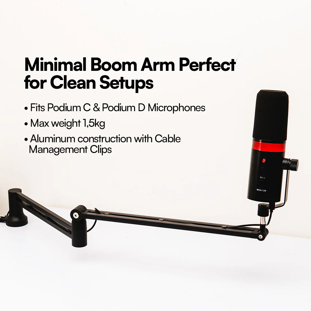 UPLIFT LP Low Profile Desktop Clamp Boom Arm - Image 3
