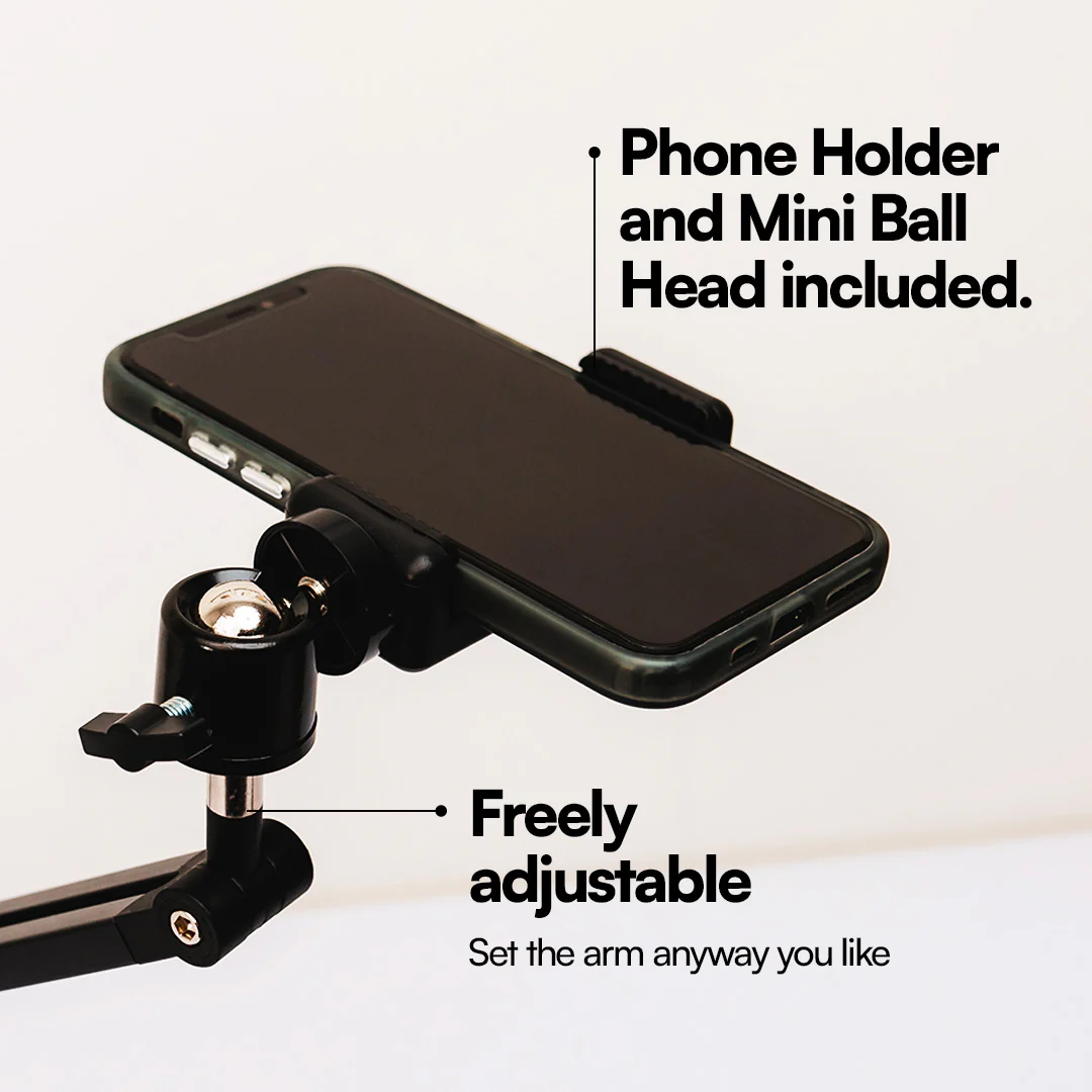 UPLIFT LP Low Profile Desktop Clamp Boom Arm - Image 4