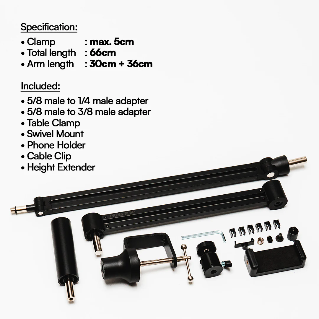 UPLIFT LP Low Profile Desktop Clamp Boom Arm - Image 5