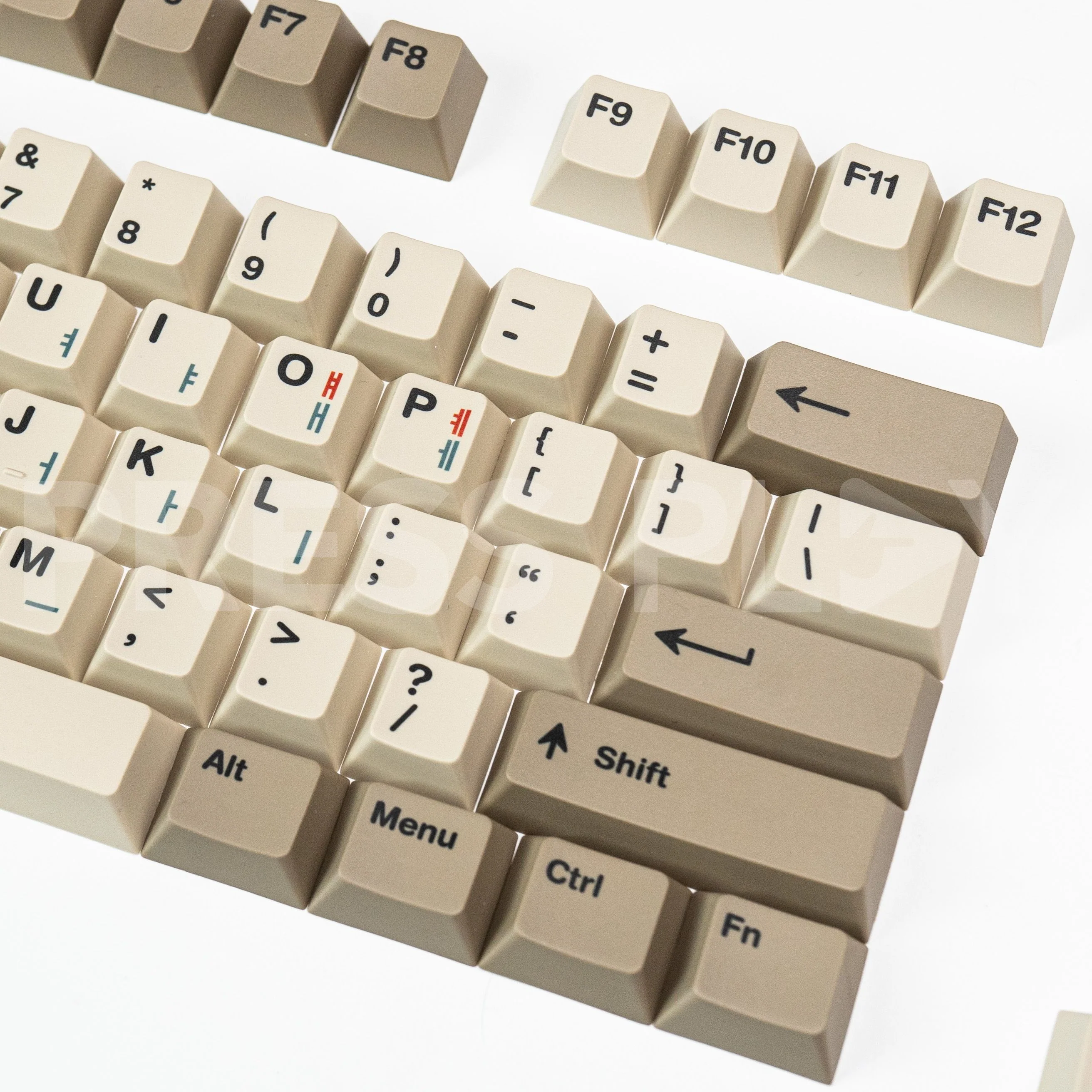 PPBT VINTAGE KOREAN ROOT Dye Sub Keycaps - Image 5