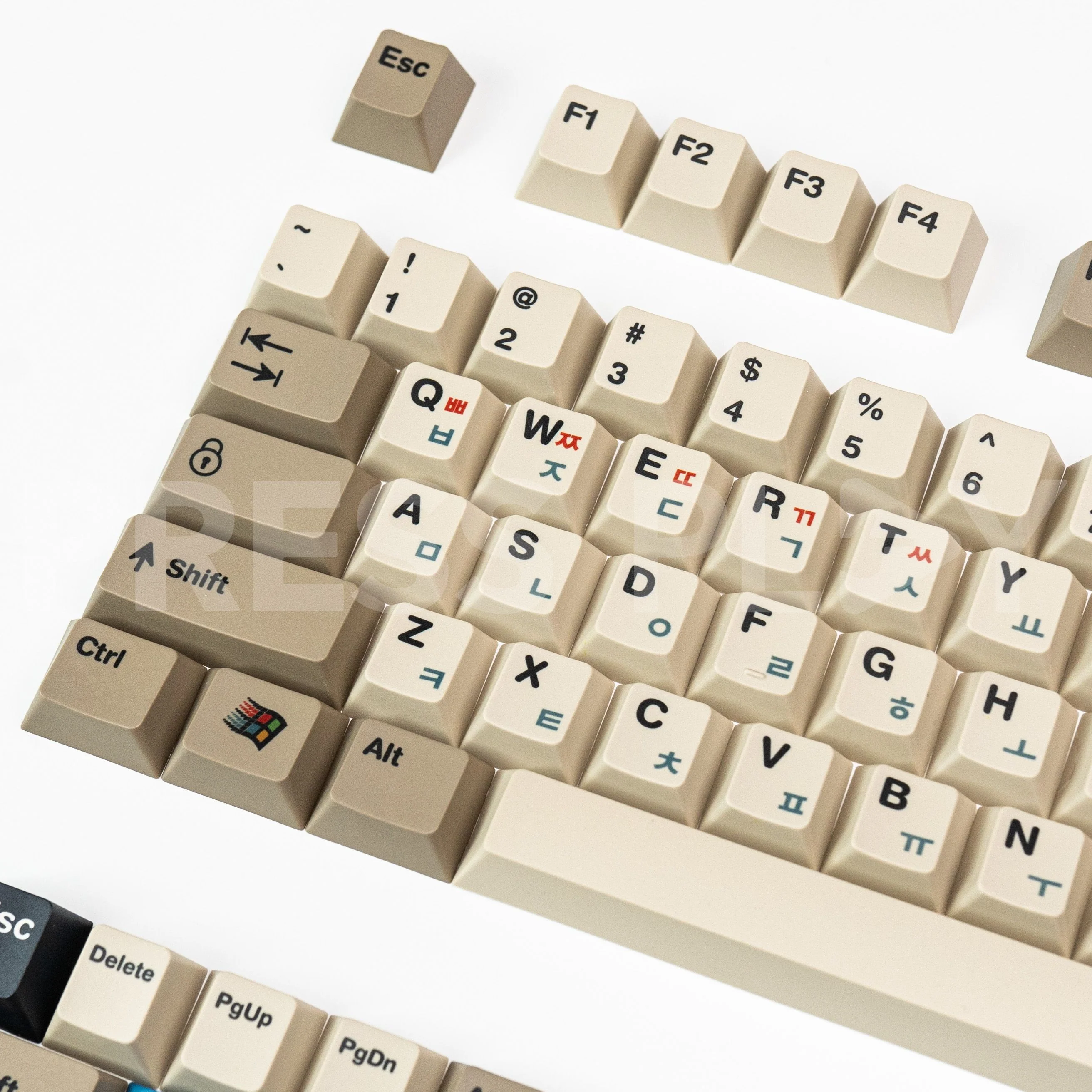 PPBT VINTAGE KOREAN ROOT Dye Sub Keycaps - Image 8