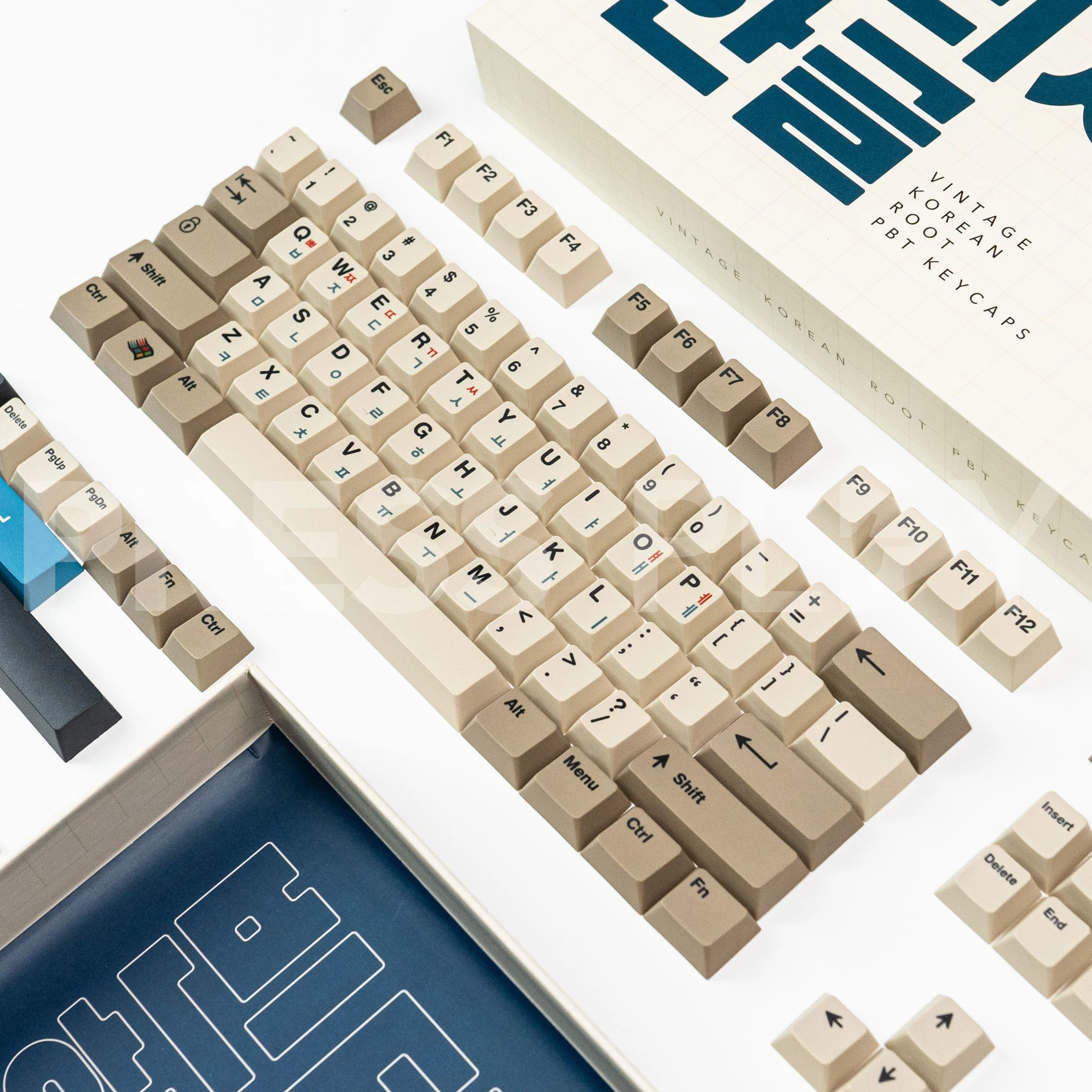 PPBT VINTAGE KOREAN ROOT Dye Sub Keycaps - Image 9