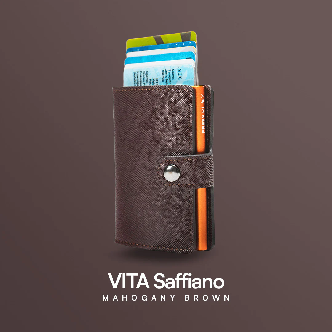 VITA Saffiano RFID Pop Up Card holder by Press Play - Image 24