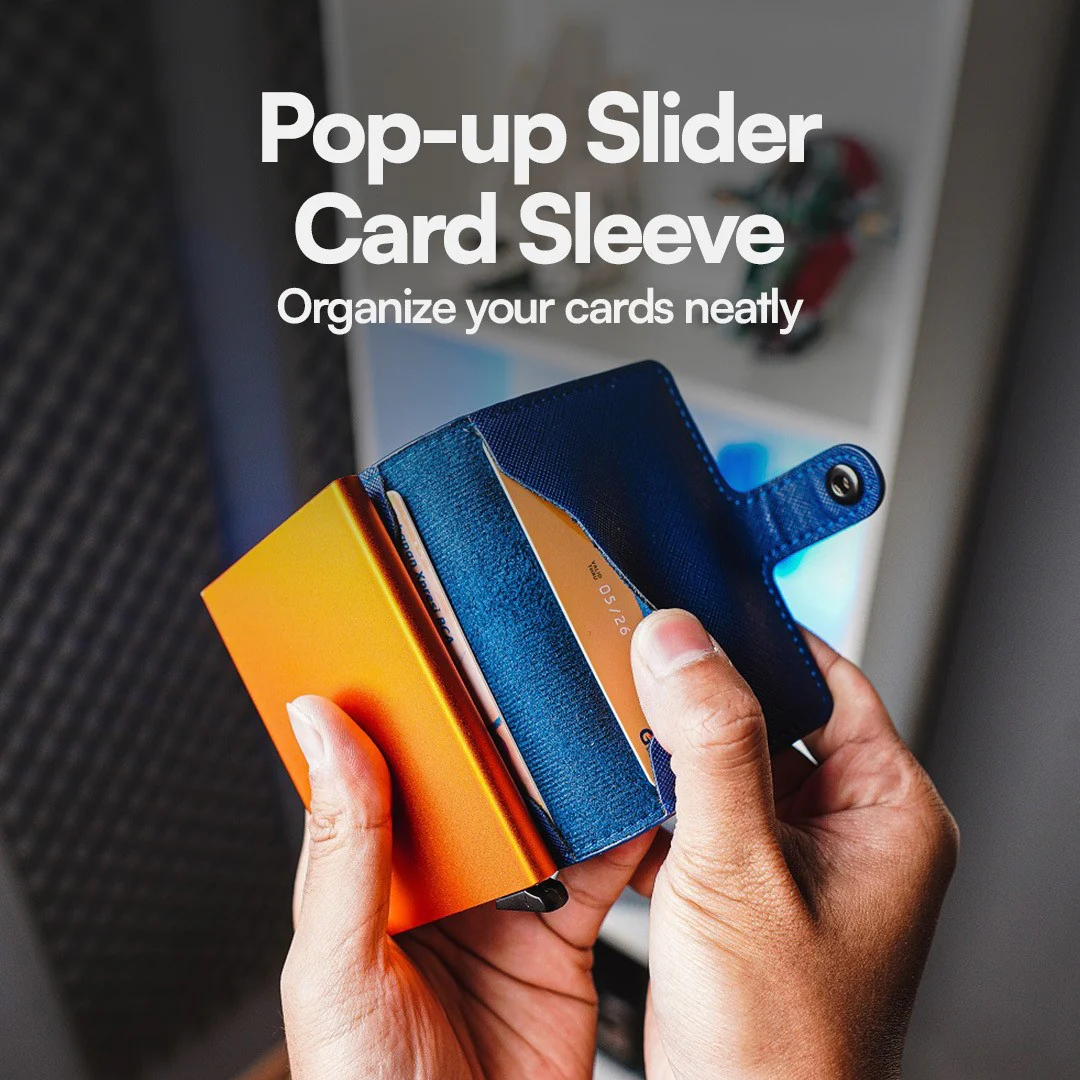 VITA Saffiano RFID Pop Up Card holder by Press Play - Image 3