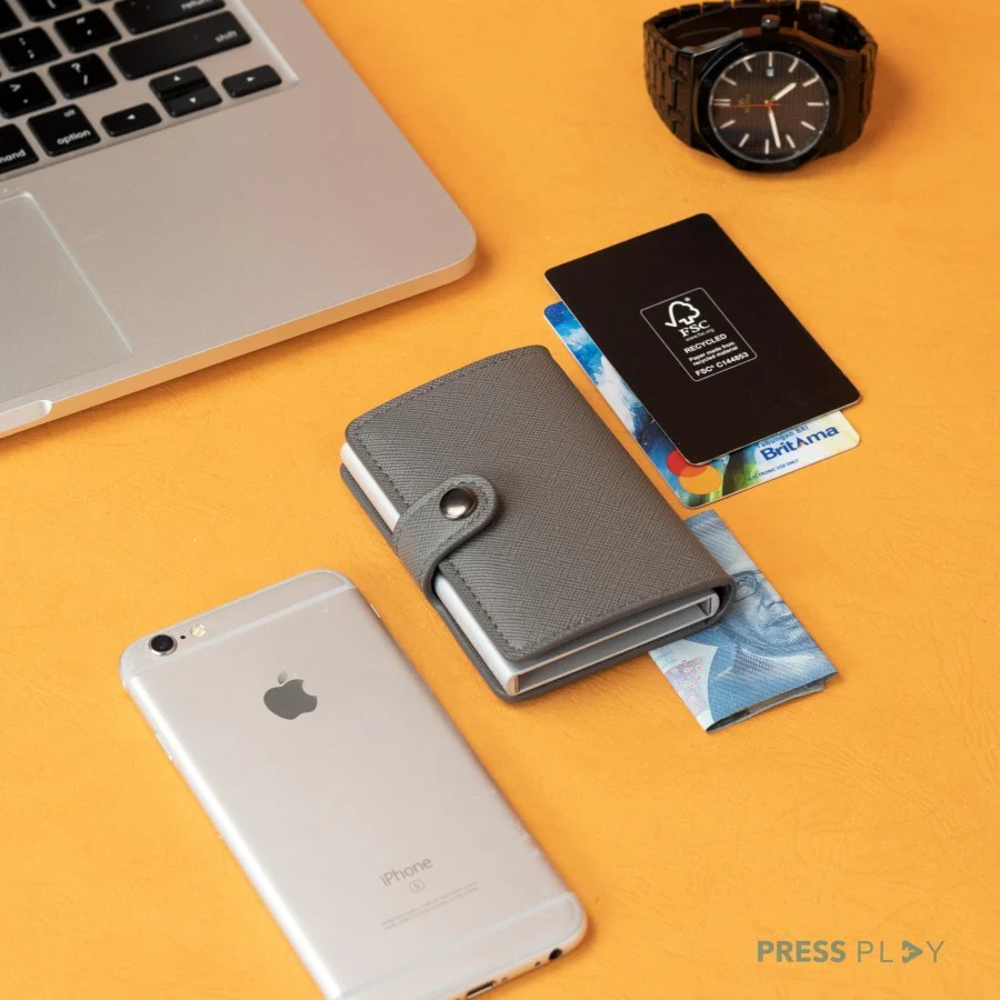 VITA Saffiano RFID Pop Up Card holder by Press Play - Image 7