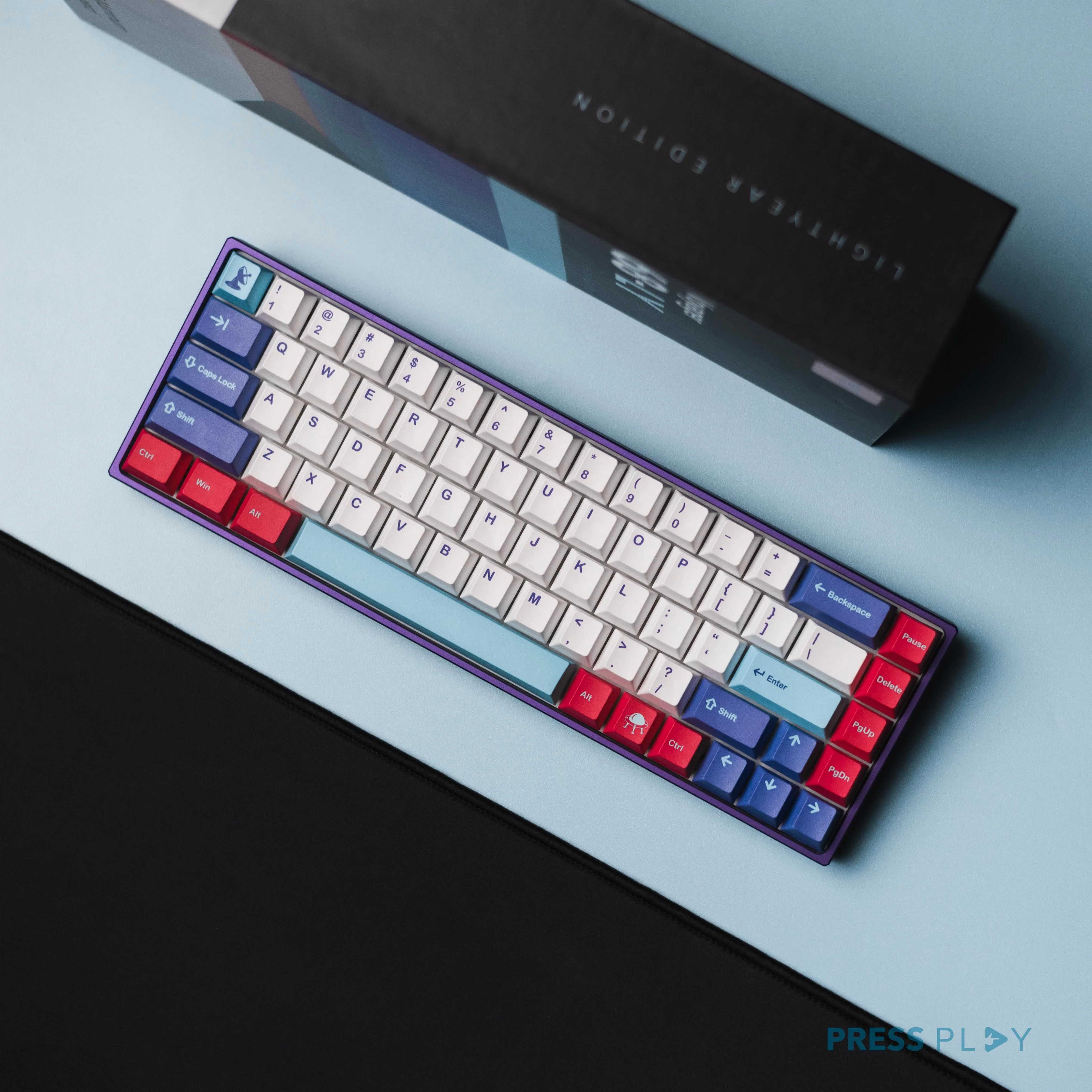 VOYAGER68 Lightyear Edition CNC Alu South Facing Mechanical Keyboard - Image 9