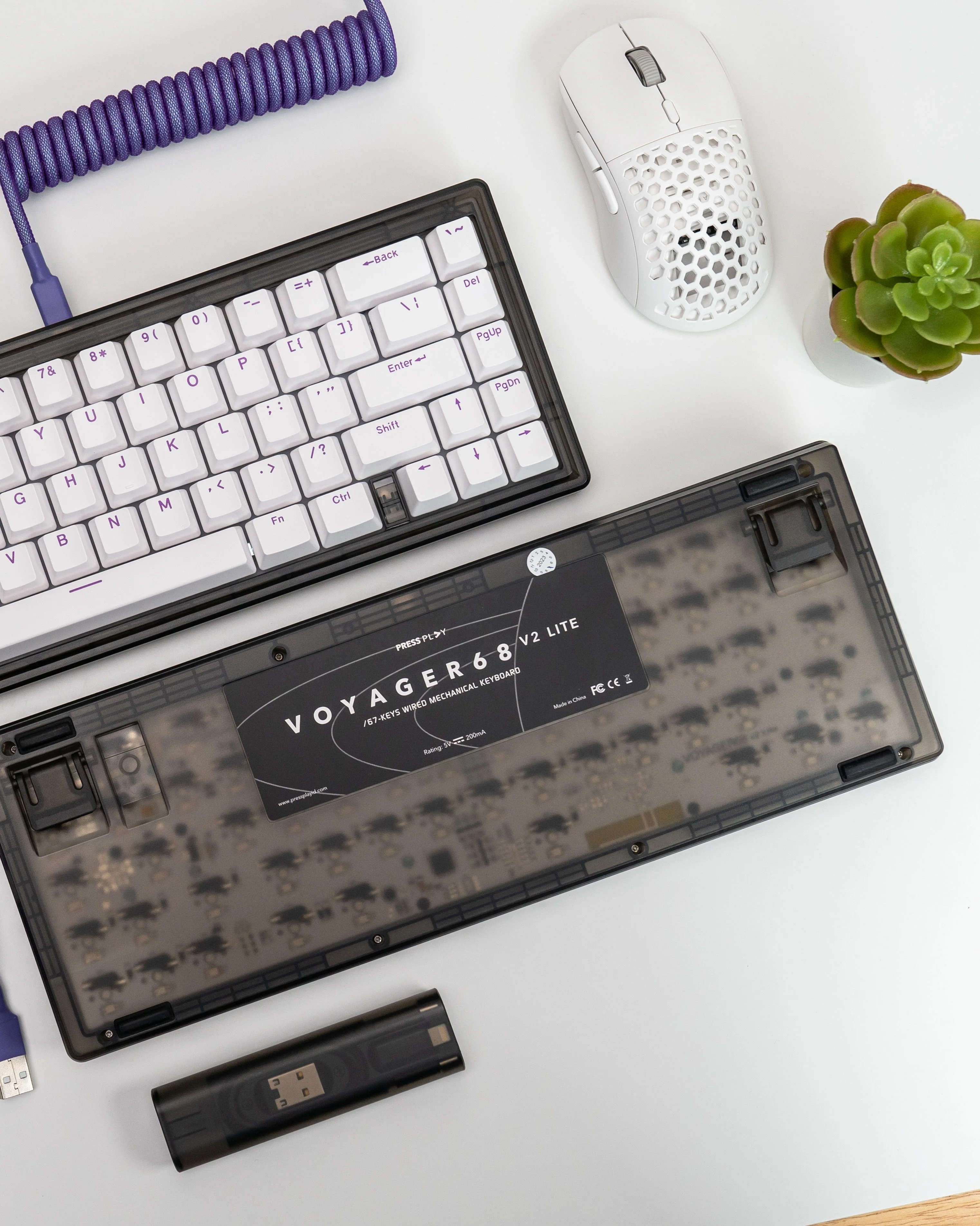 VOYAGER68 v2 Lite 65% 67-key Mechanical Keyboard by Press Play - Image 10