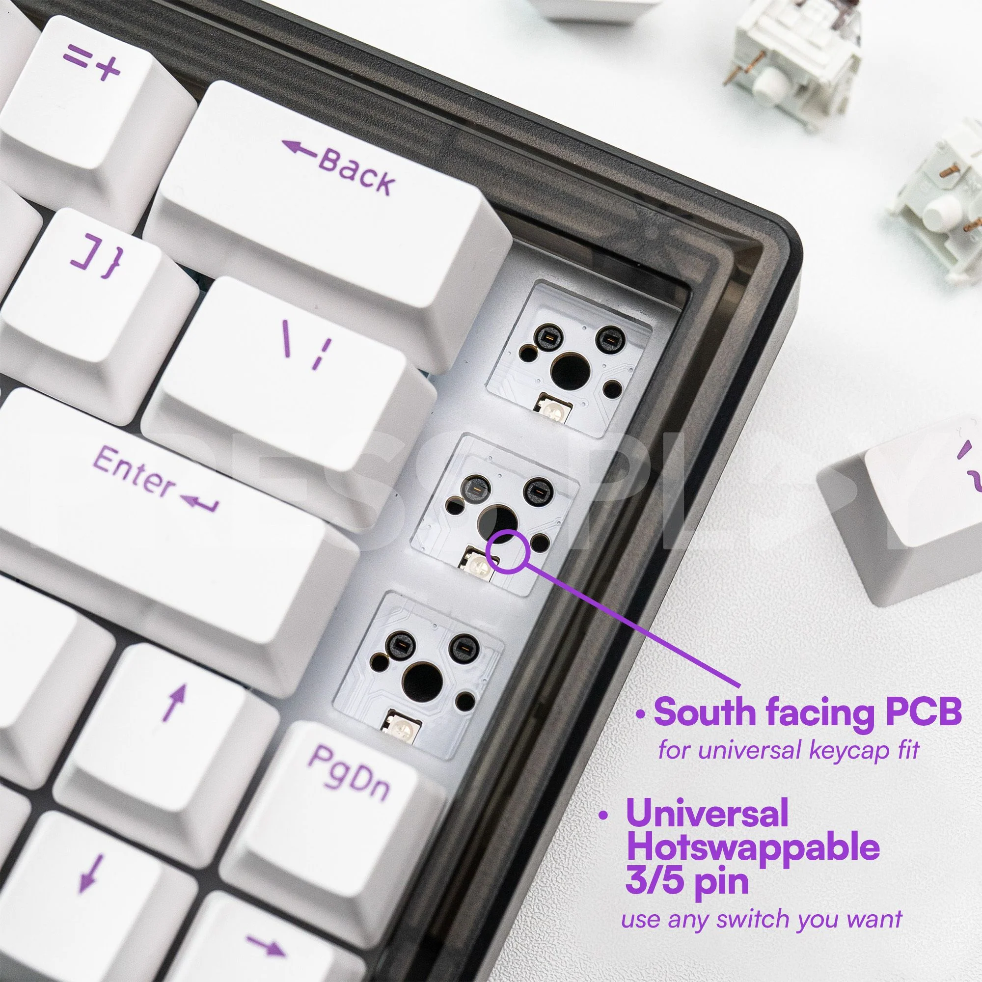 VOYAGER68 v2 Lite 65% 67-key Mechanical Keyboard by Press Play - Image 5
