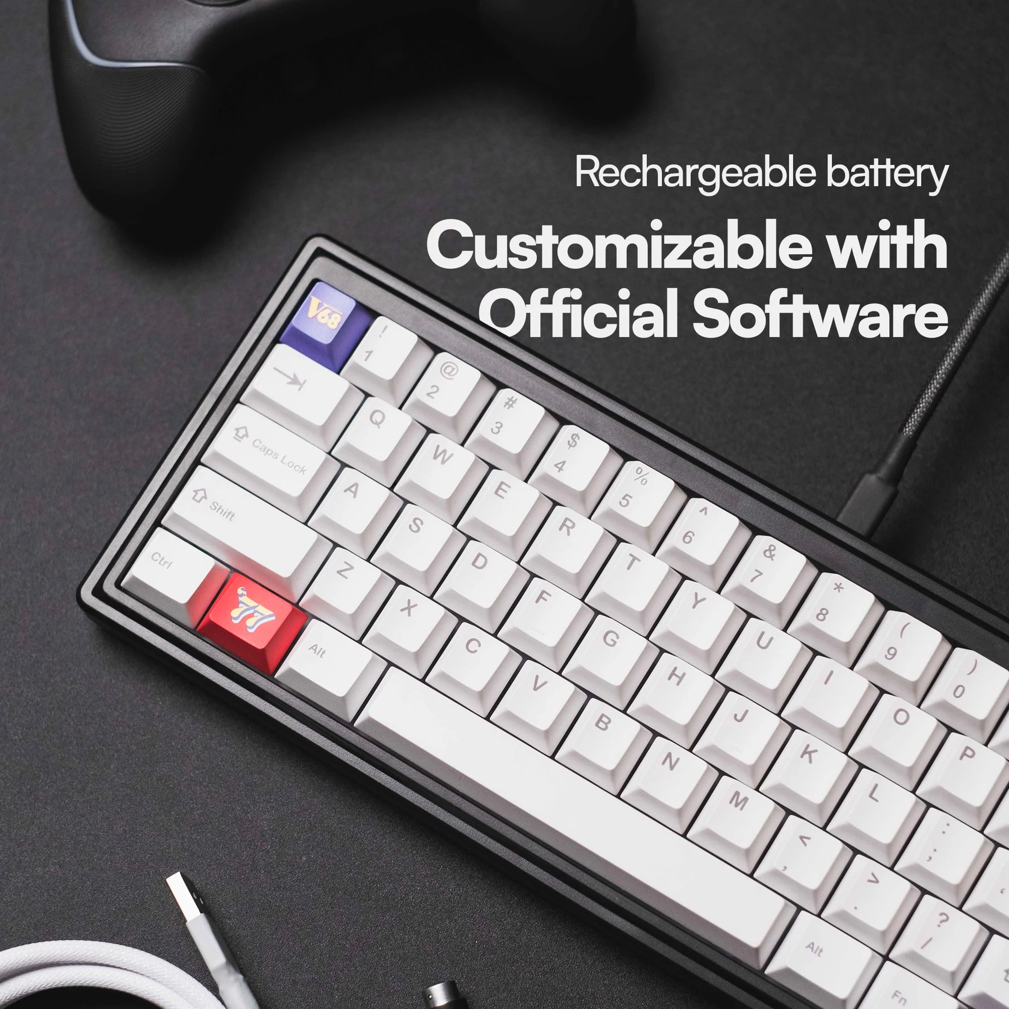 VOYAGER68 Wireless Mechanical Keyboard by Press Play - Image 5