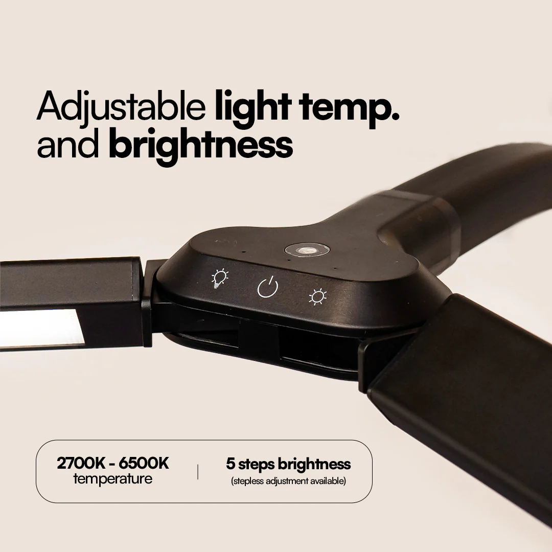 Workshop Desk Lamp Lampu Meja Clamp - Image 4